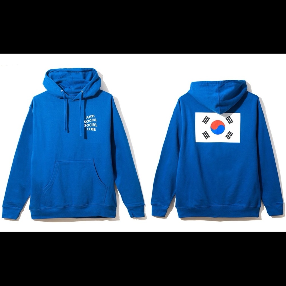 Anti Social Social Club Korea Hoodie • Size Medium • BRAND NEW